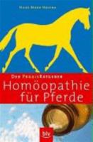 Homöopathie für Pferde 3405167809 Book Cover