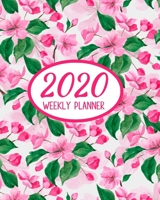 2020 Weekly Planner: Cactus Succulent Small Size Easy To Carry Two Page A Week Planner Calendar 169103634X Book Cover