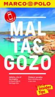 Malta and Gozo Marco Polo Pocket Travel Guide 2018 - with pull out map (Marco Polo Guides) 3829707738 Book Cover