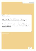 Theorie Der Personalentwicklung 3838670337 Book Cover