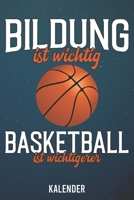 Kalender: 2020 A5 1 Woche 2 Seiten - 110 Seiten - Bildung ist wichtig Basketball 1655534211 Book Cover