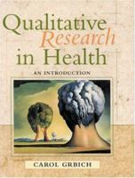 Qualitative Research in Health: An introduction 0761961038 Book Cover