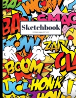 Sketchbook: 8.5'x 11, 120 pages, Blank Paper for Sketching, Drawing and Creative Doodling. Notebook and Sketchbook to Draw and Journal (Workbook and Handbook) 1686661398 Book Cover