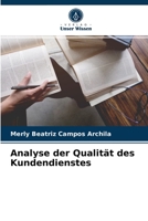 Analyse der Qualität des Kundendienstes 6203674966 Book Cover