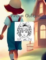 Vintage Children Coloring Book B0CHGHW2SB Book Cover