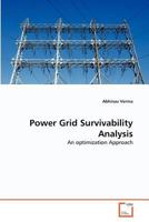 Power Grid Survivability Analysis 3639318757 Book Cover