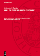 Technik Und Anwendungen Der Halbleiterbauelemente 3112745485 Book Cover