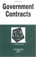Government Contracts In A Nutshell 0829920552 Book Cover