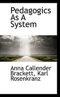Pedagogics as a System 1148561013 Book Cover