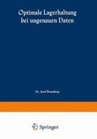Optimale Lagerhaltung Bei Ungenauen Daten 3663020711 Book Cover