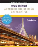 Advanced Engineering Mathematics, 10e WileyPLUS Card and Loose-leaf Set Single Term 1119809215 Book Cover