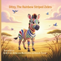 Ditzy, The Rainbow Striped Zebra B0H6ZYQJK4 Book Cover