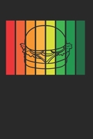 Burger Notizbuch: Burger Notizbuch für Liebhaber / Notizheft / Notizblock A5 (6x9in) Dotted Notebook / Punkteraster / 120 gepunktete Seiten (German Edition) 1675547467 Book Cover