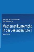 Mathematikunterricht in Der Sekundarstufe II 3528167661 Book Cover