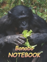 Bonobo NOTEBOOK: notebooks and journals 110 pages (8.5x11) 1692728741 Book Cover
