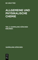 Allgemeine Und Physikalische Chemie. Teil 2 3111007278 Book Cover