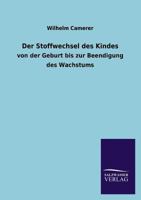 Der Stoffwechsel Des Kindes 3743340542 Book Cover