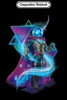 Composition Notebook: Marvel Spider-Man Far From Home Mysterio Neon Swirl Journal/Notebook Blank Lined Ruled 6x9 100 Pages 1711611581 Book Cover