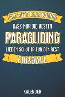 Kalender: 2020 A5 1 Woche 2 Seiten - 110 Seiten - Als Gott klar wurde Paragliding 1655653857 Book Cover