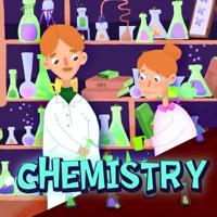 Chemistry: Book about chemistry for children from 6 to 10 years old with beautiful illustrations by Holz books. 1791543022 Book Cover