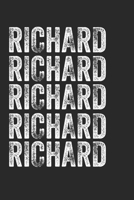 Name RICHARD Journal Customized Gift For RICHARD A beautiful personalized: Lined Notebook / Journal Gift, Notebook for RICHARD,120 Pages, 6 x 9 inches ... Family Notebook,Customized Journal, T 1677847409 Book Cover