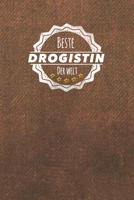 Beste Drogistin der Welt: Der perfekte Terminplaner f�r Frauen, die in der Drogerie arbeiten - Geschenkidee - Geschenke - Geschenk 1709547626 Book Cover