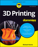 3D Printing For Dummies 2e 1119386314 Book Cover