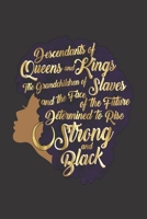 Black Girl Magic Lined Journal: Afro Descendants Of Kings And Queens Strong Black Self CareGratitude6x9 100 Pgs RhymesPoetryPrayerNotebook DiaryAfrican AmericanBlack QueenMelaninGift 1697222684 Book Cover