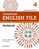 American English File 4 Workbook 0194776425 Book Cover