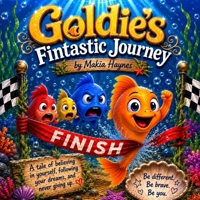 Goldie’s Fintastic Journey: A tale of believing in yourself, following your dreams, and never giving up. B0H771T81G Book Cover