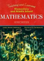 Teaching and Learning Elementary and Middle School Mathematics, 4th Edition 0471151602 Book Cover