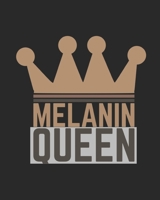 MELANIN QUEEN: LINED NOTEBOOK FOR AFRICAN AMERICAN WOMEN; MOTHER'S DAY GIFT 1711740489 Book Cover