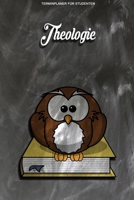 Terminplaner für Studenten - Theologie: Kalenderjahr 2020 von Januar bis Dezember - Organizer für das Studium. Taschenkalender, Planer, ... Studiumplaner. (German Edition) 1710425067 Book Cover