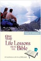 The One Year Life Lessons from the Bible (One Year Book) 1414311958 Book Cover
