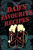 Dad's Favourite Recipes - Add Your Own Recipe Book - Blank Lined Pages 6x9 171452518X Book Cover