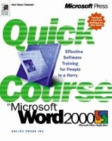 Quick Course in Microsoft Word 2000 1572319860 Book Cover