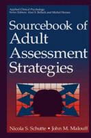 Sourcebook of Adult Assessment Strategies (Applied Clinical Psychology) 0306450291 Book Cover