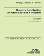 Biometric Specifications for Personal Identity Verification 1500312436 Book Cover