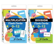 Multiplication & Division Flash Card 2-Deck Set (Flash Card Series) B0FCNT34C8 Book Cover