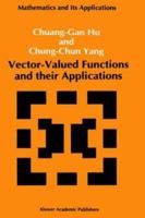 Vector-Valued Functions and their Applications (Mathematics and its Applications) 0792316053 Book Cover