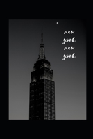 New York New York: Blank Wide Ruled Journal - Perfect Gift for Travelers - Excellent Stocking Stuffer 1710111224 Book Cover