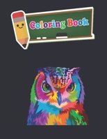 Coloring Book: 100 Animals for Stress Relieving Designs Animals, Flowers, Patterns And So Much More For Adults and kids - 8 x10 inche B089LFVQYK Book Cover