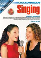 BEGINNER SINGING BK/CD/BONUS DVD (Progressive Young Beginners) 1864691328 Book Cover
