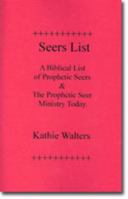 seers list a biblical list of prophetic seers and the prophetic seer ministry today 1888081597 Book Cover