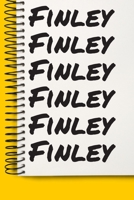Name Finley A beautiful personalized: Lined Notebook / Journal Gift, Notebook for Finley,120 Pages, 6 x 9 inches, Gift For Finley, Personal Diary, Finley, Personalized Journal, Family Notebook, Custom 167703212X Book Cover