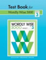 Test Book for Wordly Wise 3000: Book 3 0838881335 Book Cover