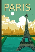 Paris: Vintage Style Notebook for Journaling, Home, School, Work, Travel Diary 1693750961 Book Cover