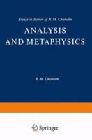 Analysis and Metaphysics 9027705712 Book Cover