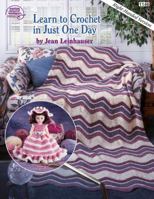 Learn to Crochet in Just One Day/Left Hand 0881955094 Book Cover