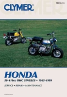 Clymer Honda 50-110cc Ohc Singles, 1965-1999 0892878053 Book Cover